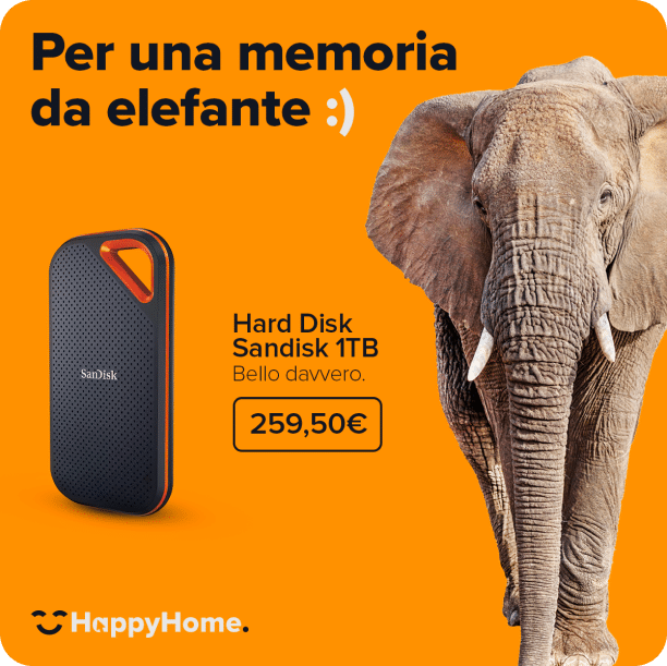 Happy Home - memoria elefante
